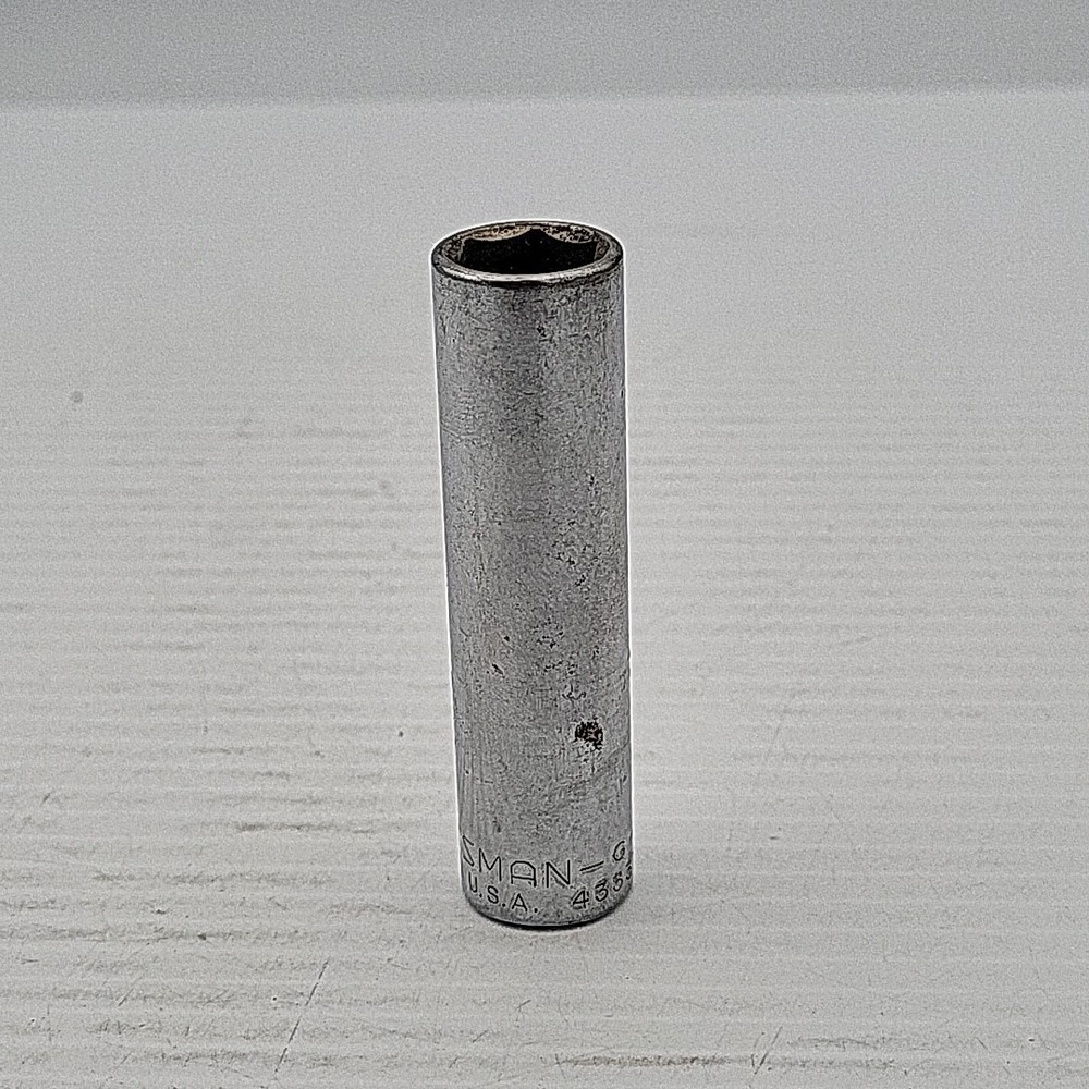 Vintage Craftsman 3/8" Drive 7/16" 6 Point Deep Socket SAE G 43331 USA